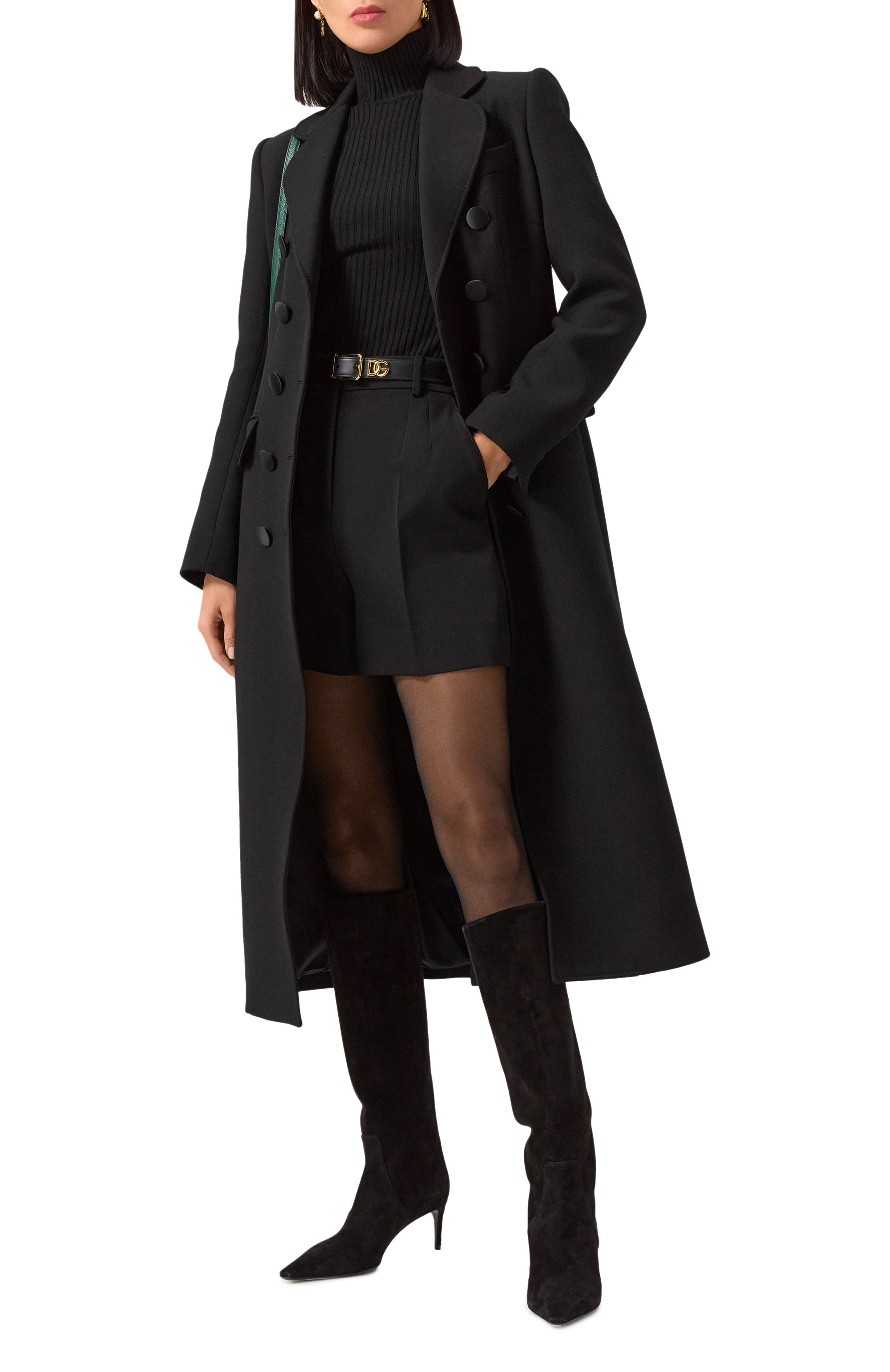 Шерстяное пальто DOLCE & GABBANA, арт. F0W1WT/FU2TS, фото 2