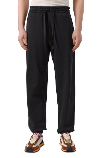 Хлопковые джоггеры DOLCE & GABBANA, арт. GP0G4Z/G702S, фото 3