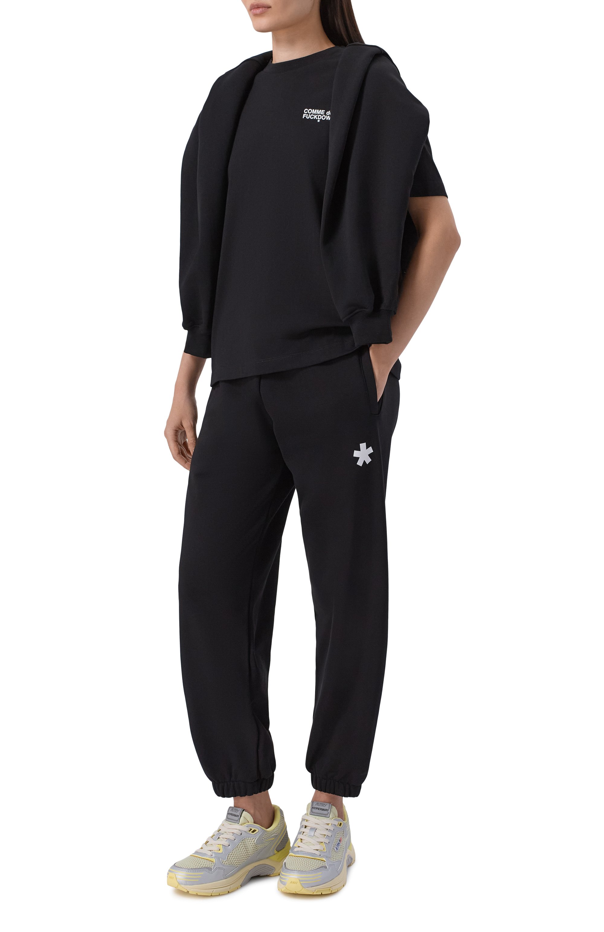 Хлопковая футболка COMME DES FUCKDOWN, арт. CFABW01551, фото 2