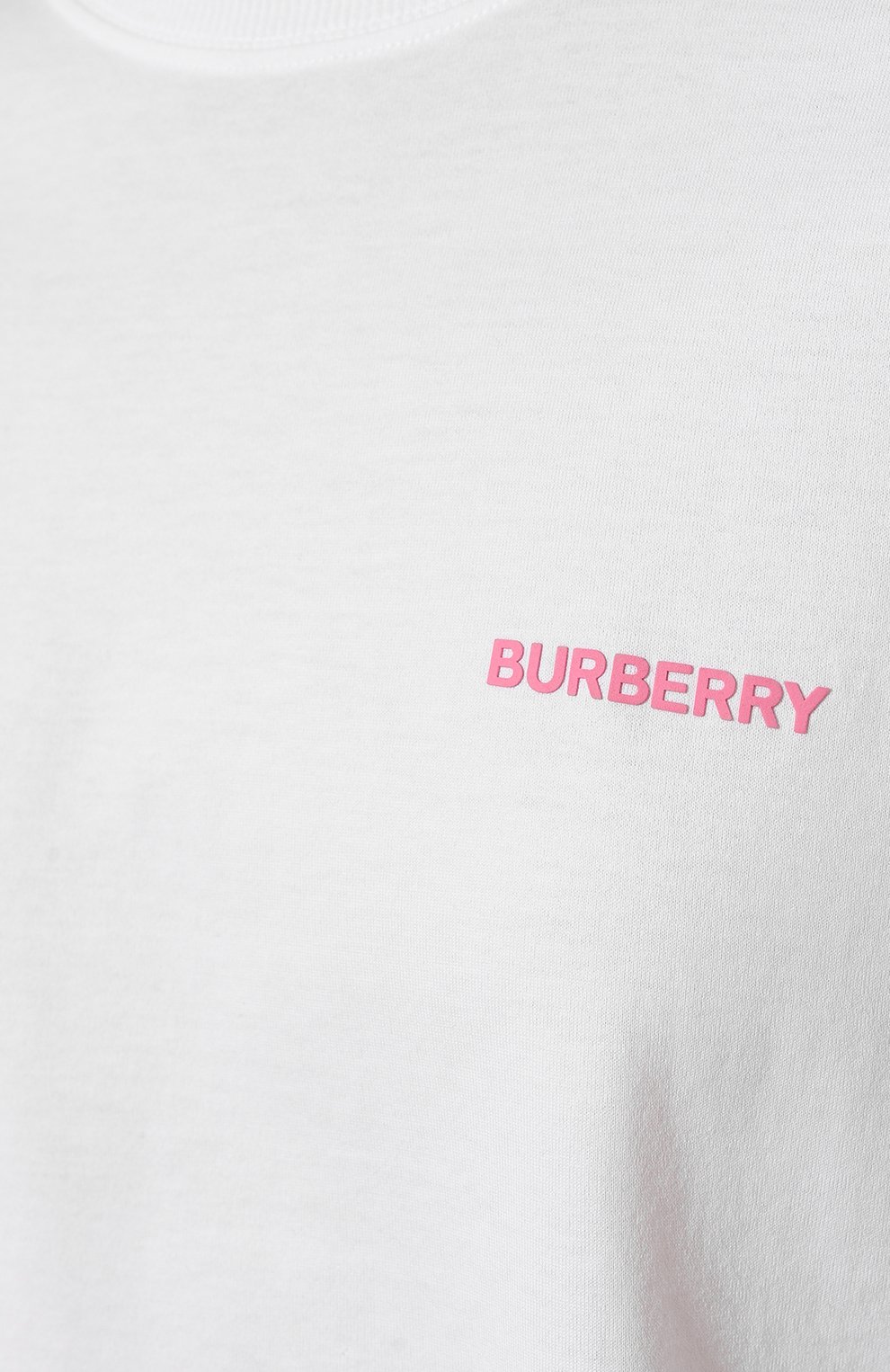 Хлопковая футболка BURBERRY, арт. 8073351, фото 5