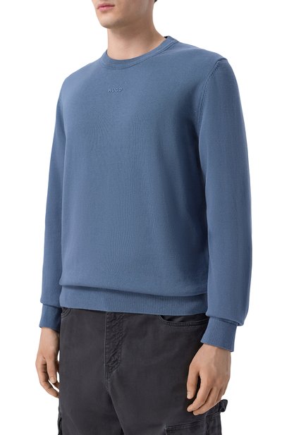 Хлопковый джемпер HUGO, арт. 50553588, фото 3