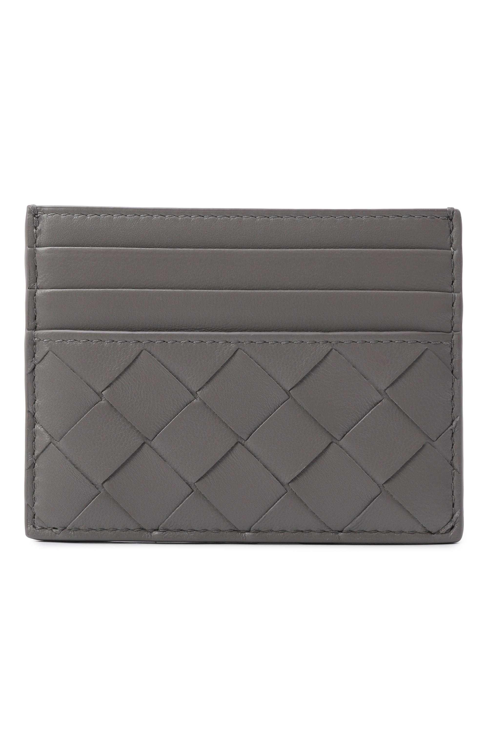 Кожаный футляр для кредитных карт BOTTEGA VENETA разноцветного цвета по цене 49950 руб., арт. 796324/V1G14, фото 1 Кожаный футляр для кредитных карт BOTTEGA VENETA, арт. 796324/V1G14, фото 1