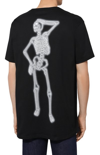 Хлопковая футболка ALEXANDER MCQUEEN, арт. 750656, фото 4