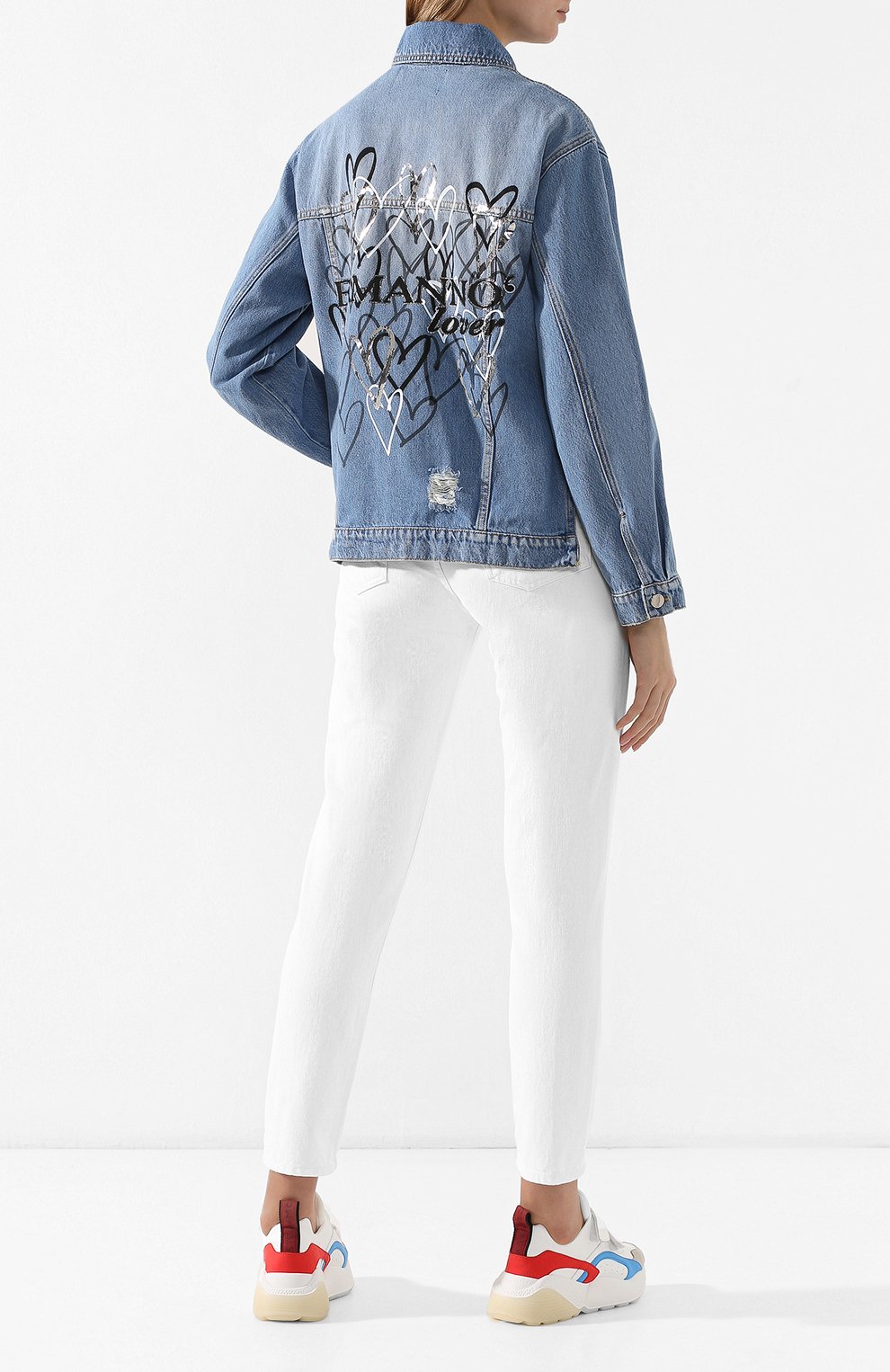 Джинсовая куртка ERMANNO ERMANNO SCERVINO, арт. 44 T CP25 JFE, фото 2
