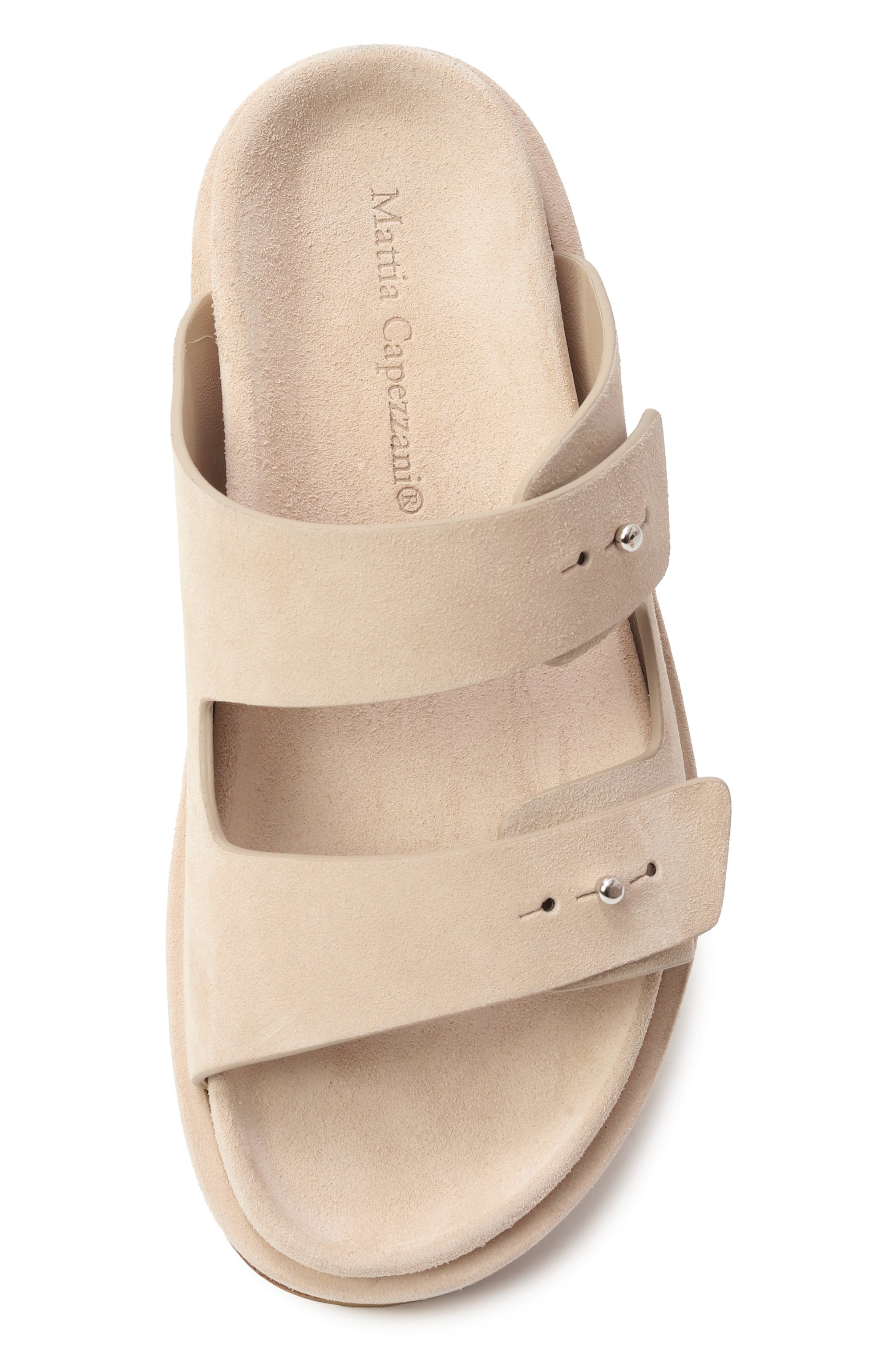 Замшевые шлепанцы MATTIA CAPEZZANI, арт. W456/CR0STA, фото 6