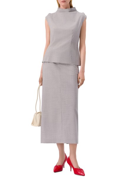 Кожаные туфли bow FERRAGAMO, арт. 01K026/786901, фото 3