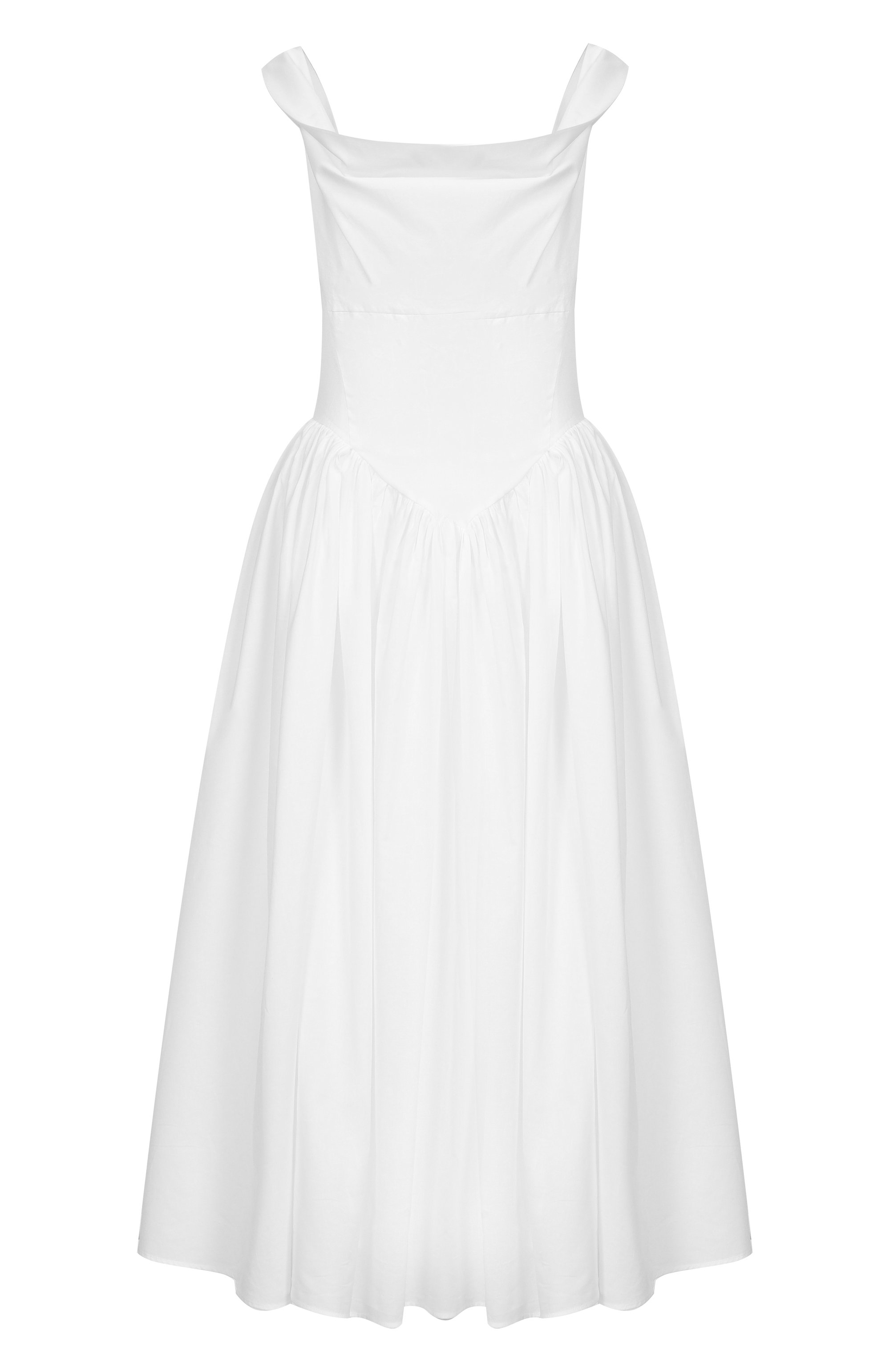 Хлопковое платье 12 STOREEZ, арт. 137513, фото 1