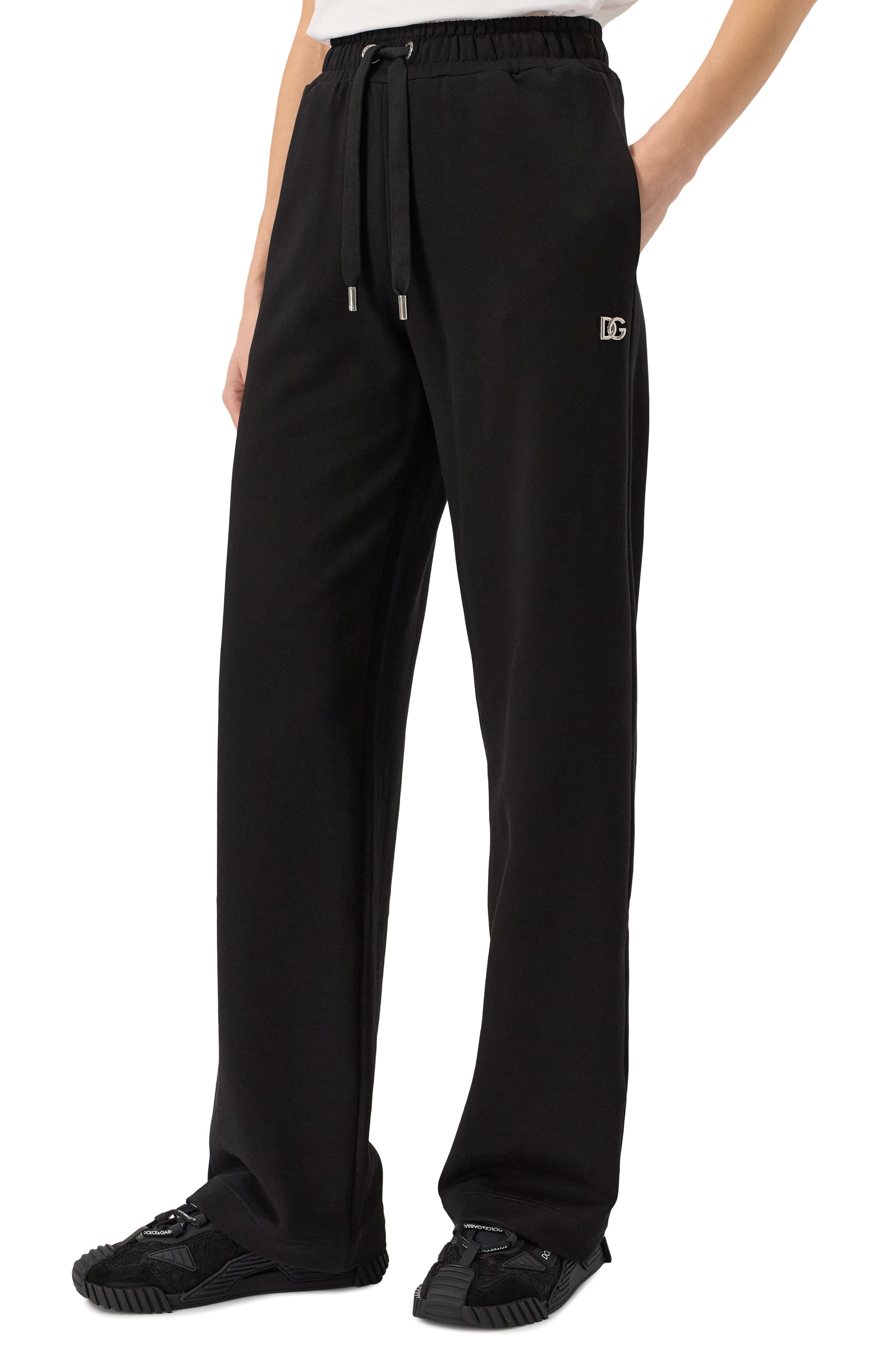 Хлопковые брюки DOLCE & GABBANA, арт. FTCYYT/GDCDR, фото 3