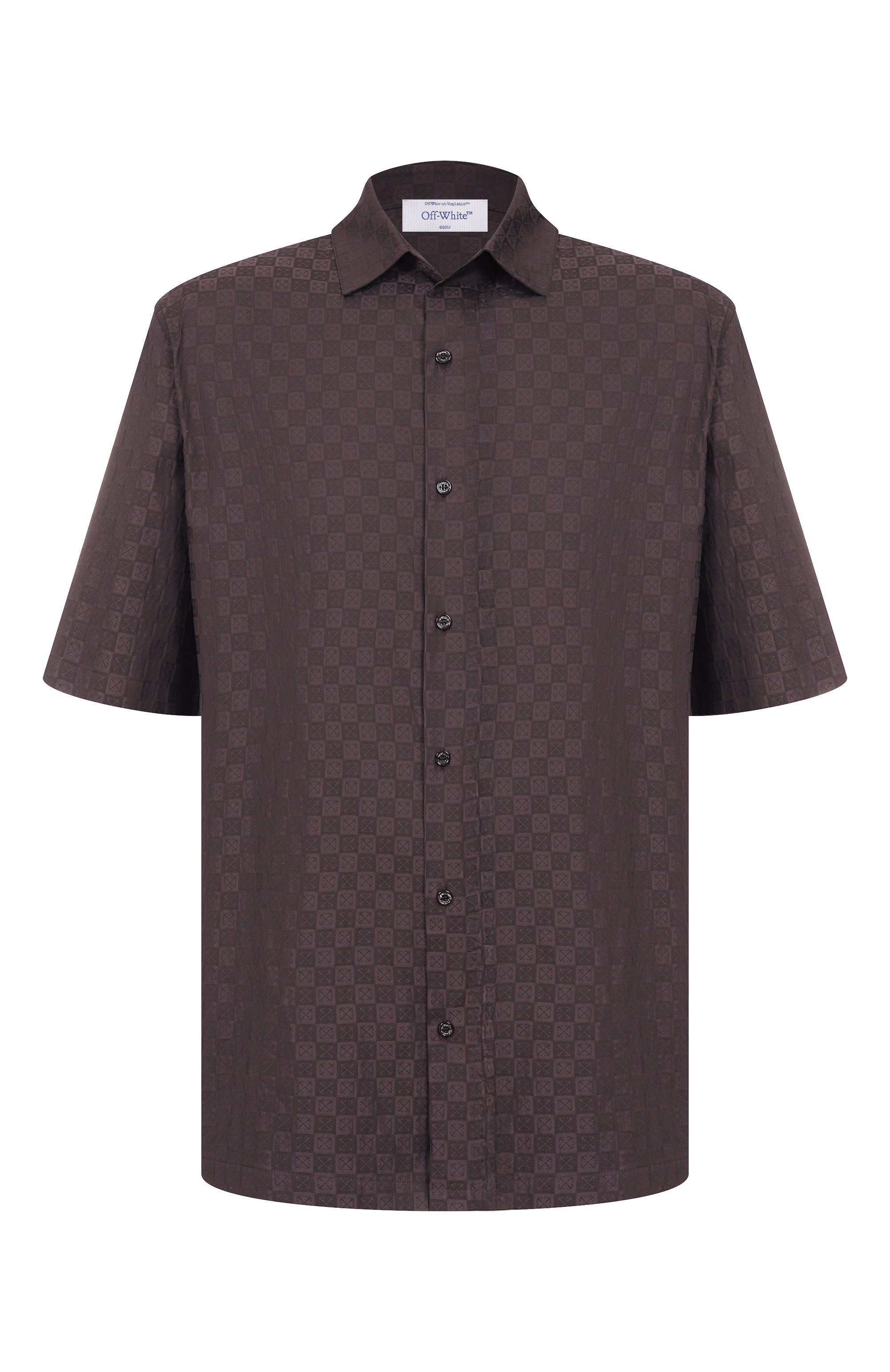 Хлопковая рубашка OFF-WHITE, арт. 0MGG013S25FAB004, фото 1