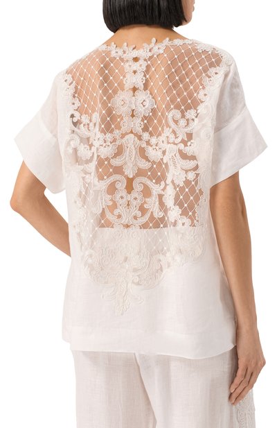 Топ изо льна и вискозы MAURIZIO, арт. W08040679, фото 4