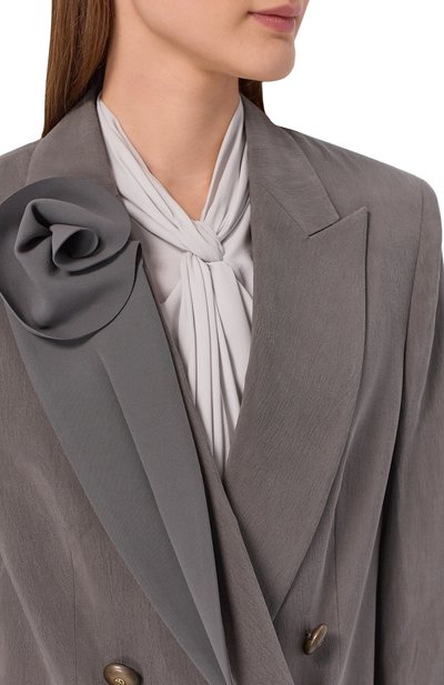 Шелковый жакет GIORGIO ARMANI, арт. GW002454/TE13824, фото 5