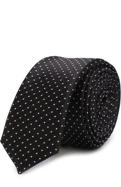 Мужской шелковый галстук с узором DOLCE & GABBANA, арт. GT142E/G0JEI