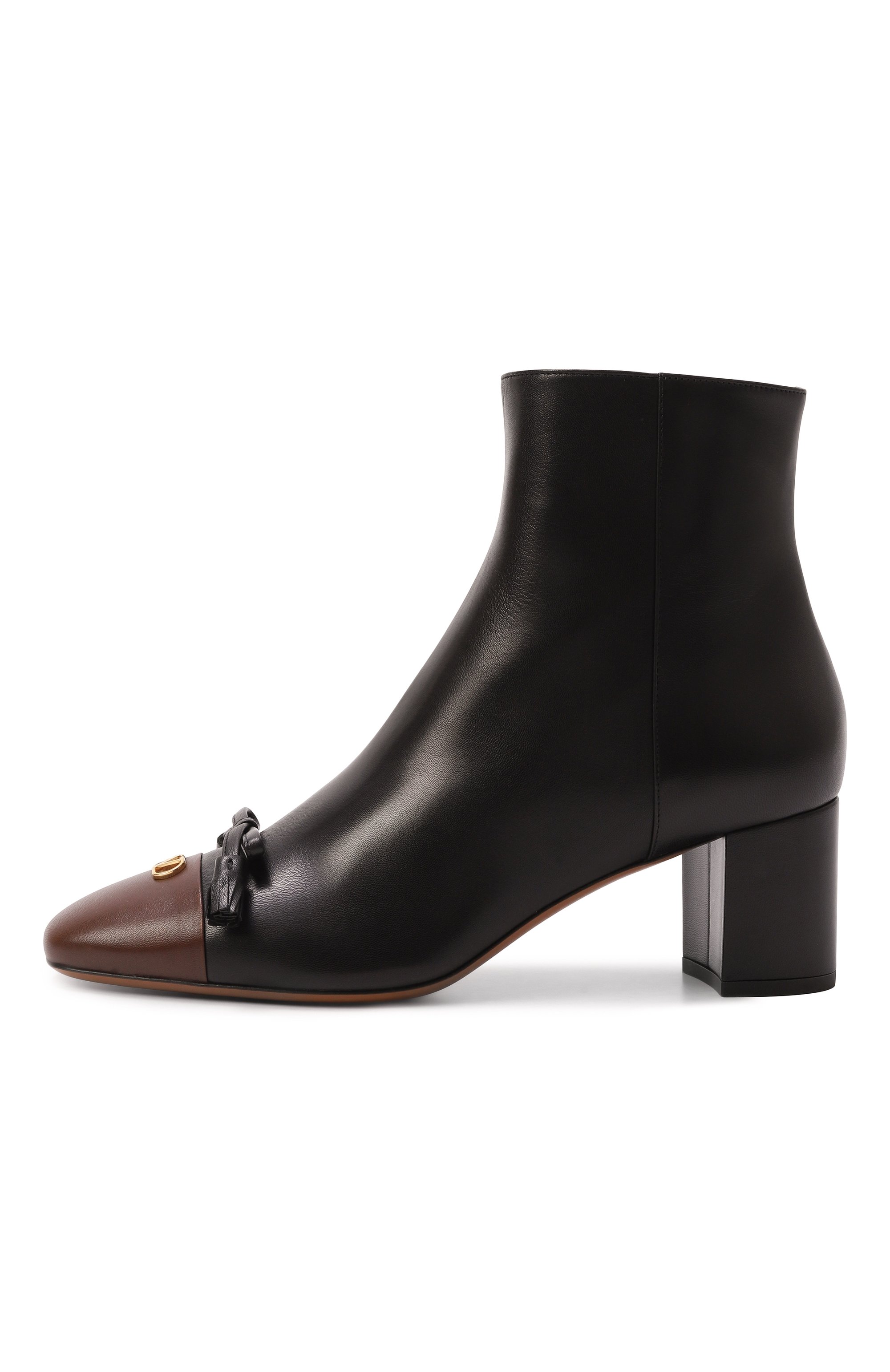 Кожаные ботильоны vg valet du roi VALENTINO черного цвета по цене 162500 руб., арт. 7W2S0ML4/DDT, фото 4 Кожаные ботильоны vg valet du roi VALENTINO, арт. 7W2S0ML4/DDT, фото 4