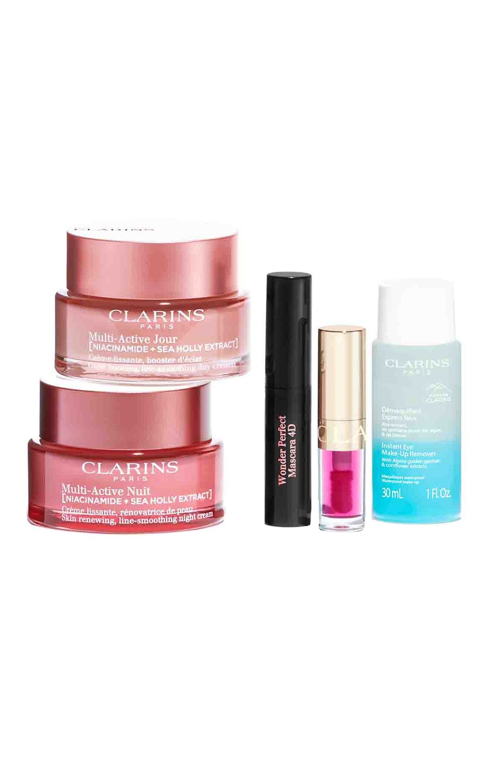 Набор в косметичке multi-active collection (2x50+30+3+1,4ml) CLARINS, арт. 80112618, фото 2