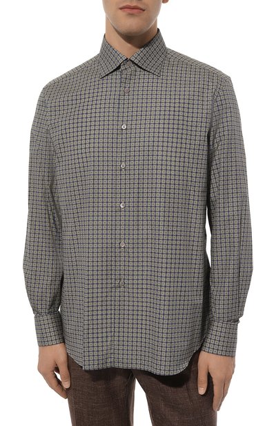 Хлопковая рубашка STEFANO RICCI, арт. MS004775/C2708, фото 3