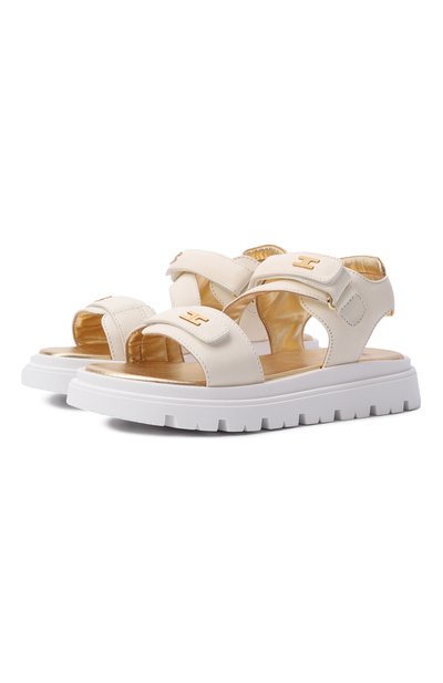 Кожаные сандалии ELISABETTA FRANCHI LA MIA BAMBINA, арт. F4A2-E0586-1733_001, фото 1