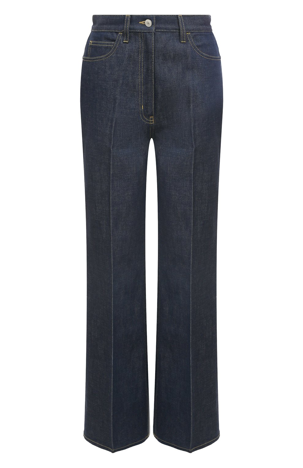 Джинсы GUCCI синего цвета по цене 108000 руб., арт. 677255 XDBUT, фото 1 Джинсы GUCCI, арт. 677255 XDBUT, фото 1