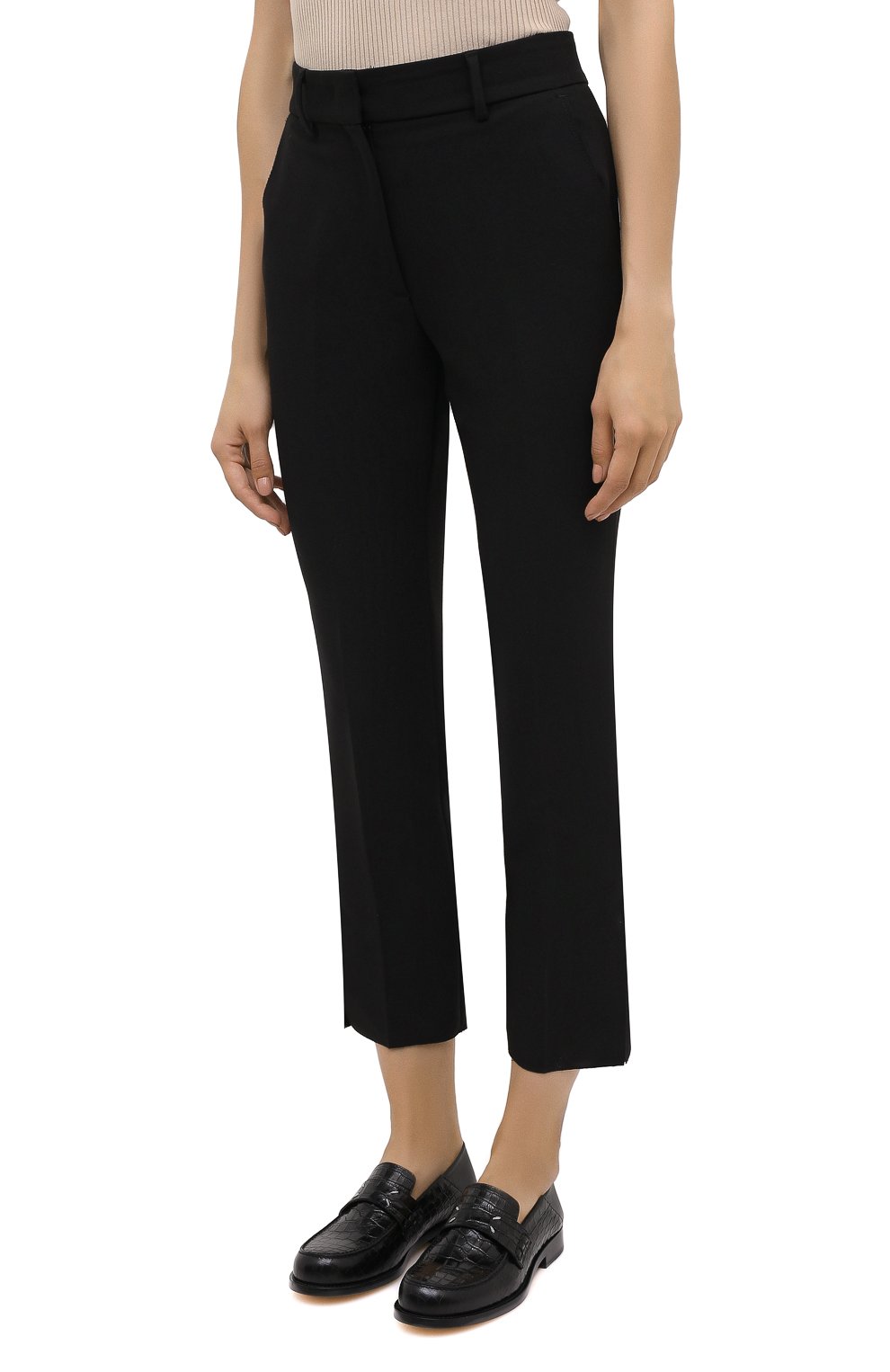 Брюки MSGM черного цвета по цене 31750 руб., арт. 2941MDP02 207651, фото 3 Брюки MSGM, арт. 2941MDP02 207651, фото 3