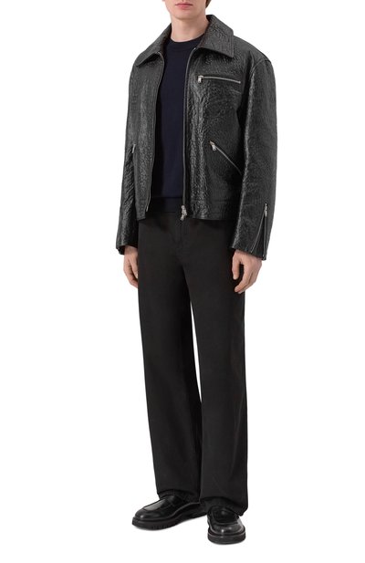 Джемпер из шелка и хлопка BALMAIN, арт. GH1KD000/KJ53, фото 2