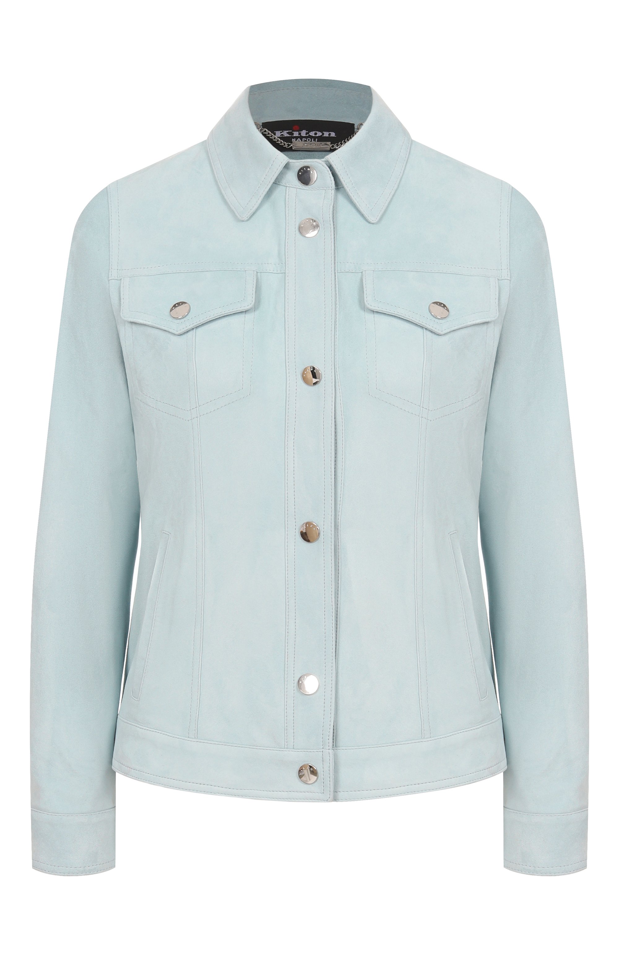 Замшевая куртка KITON, арт. D59572K0918F03, фото 1