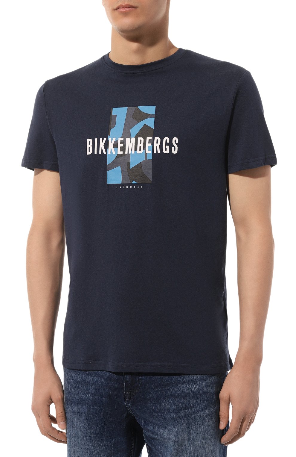 Хлопковая футболка DIRK BIKKEMBERGS, арт. BKK3MTS03, фото 3