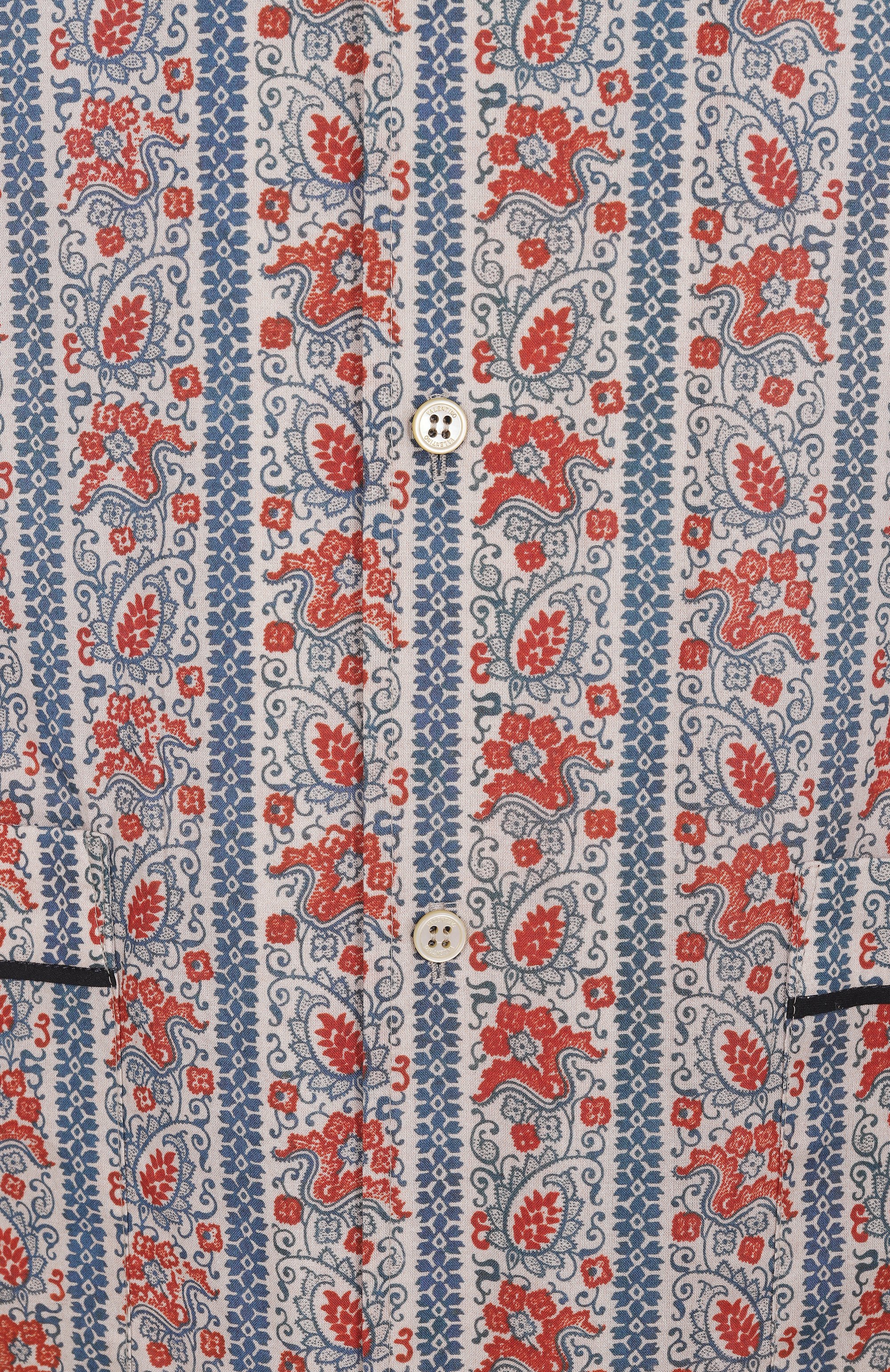 Хлопковая рубашка VALENTINO, арт. 6V3ABQ65AN2, фото 6