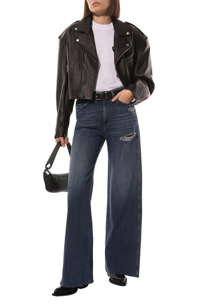 Джинсы 3X1 синего цвета по цене 39950 руб., арт. 31-W13B50-DR1131/MIDLAND, фото 2 Джинсы 3X1, арт. 31-W13B50-DR1131/MIDLAND, фото 2