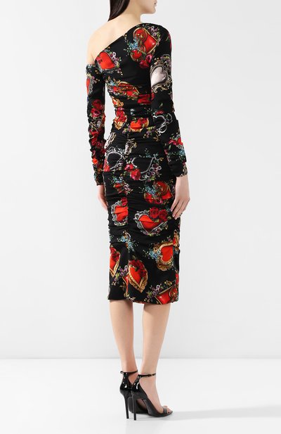 Шелковое платье DOLCE & GABBANA, арт. F69S1T/FSAYM, фото 4
