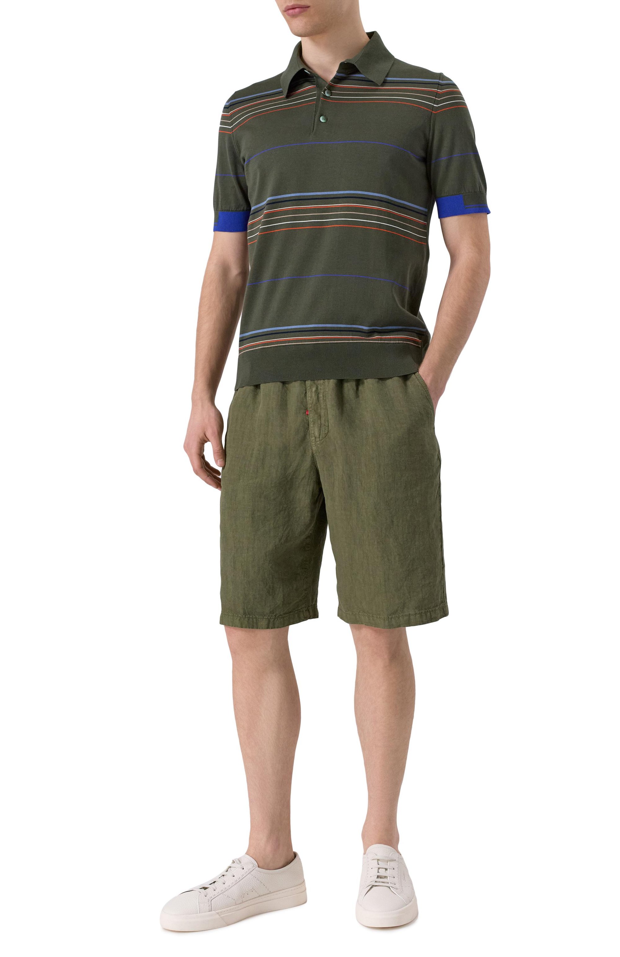 Поло из хлопка и шелка ZILLI, арт. KBP002M0142VMUL00/66, фото 2