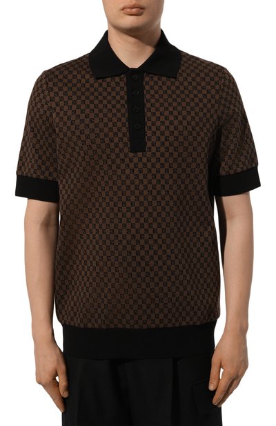 Хлопковое поло BALMAIN, арт. BH0GB070/JH18, фото 3