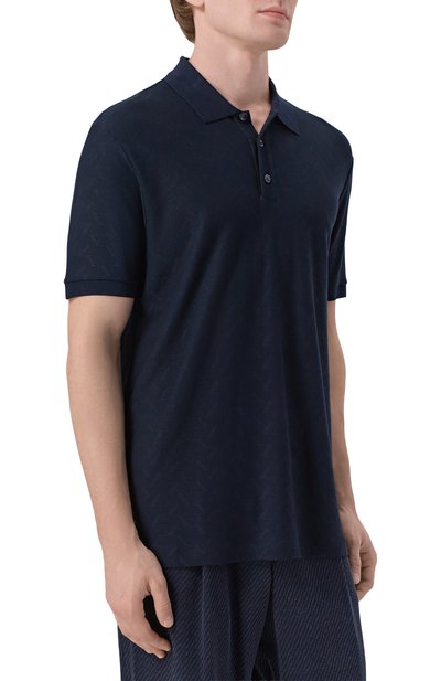 Поло из вискозы GIORGIO ARMANI, арт. GM003150/TE20342, фото 3