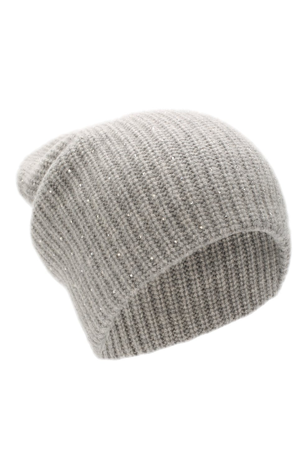 Кашемировая шапка WILLIAM SHARP серого цвета по цене 89950 руб., арт. A61-13, фото 1 Кашемировая шапка WILLIAM SHARP, арт. A61-13, фото 1