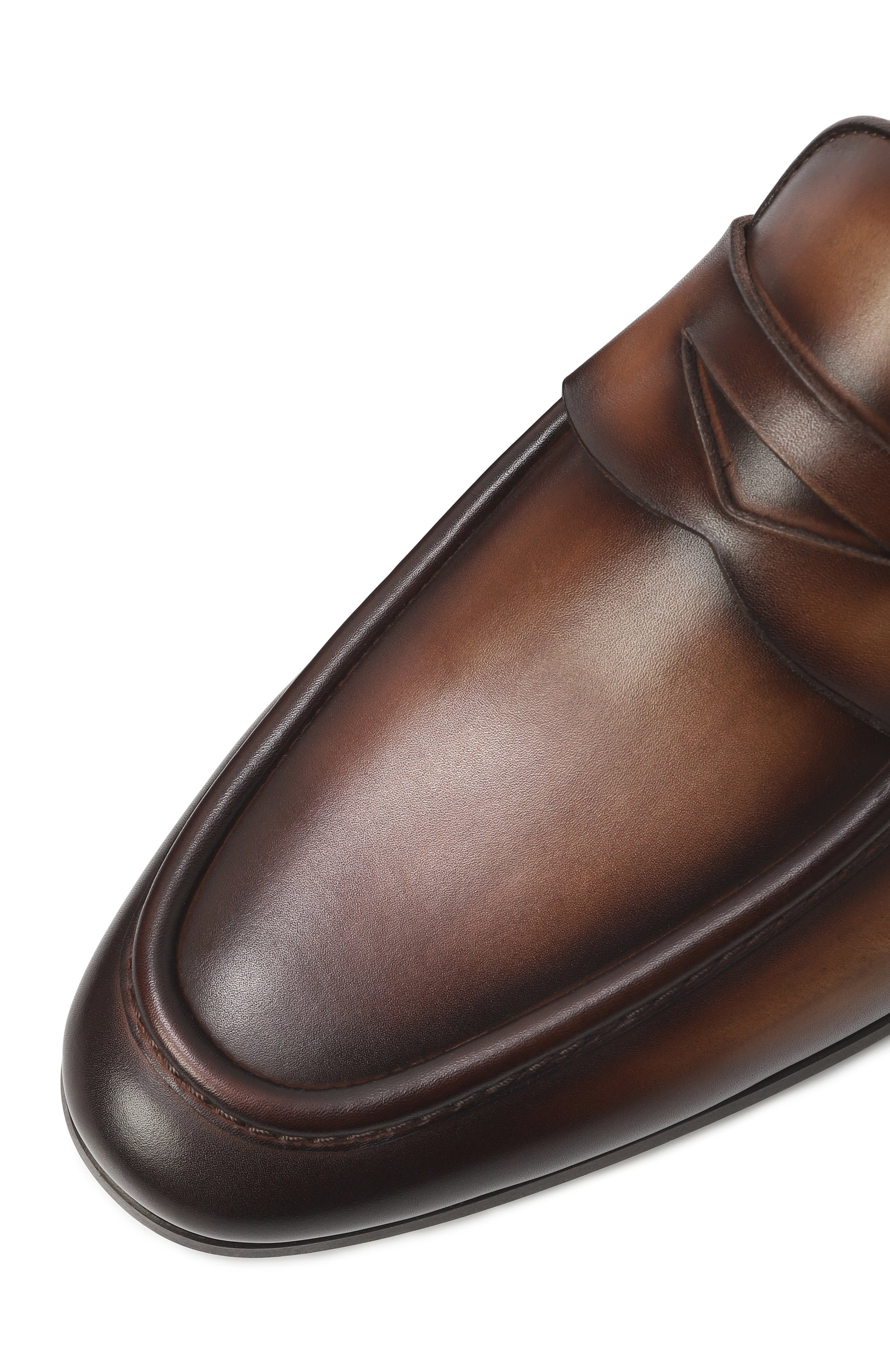 Кожаные пенни-лоферы dumas MAGNANNI, арт. 25617/B0WEN, фото 7