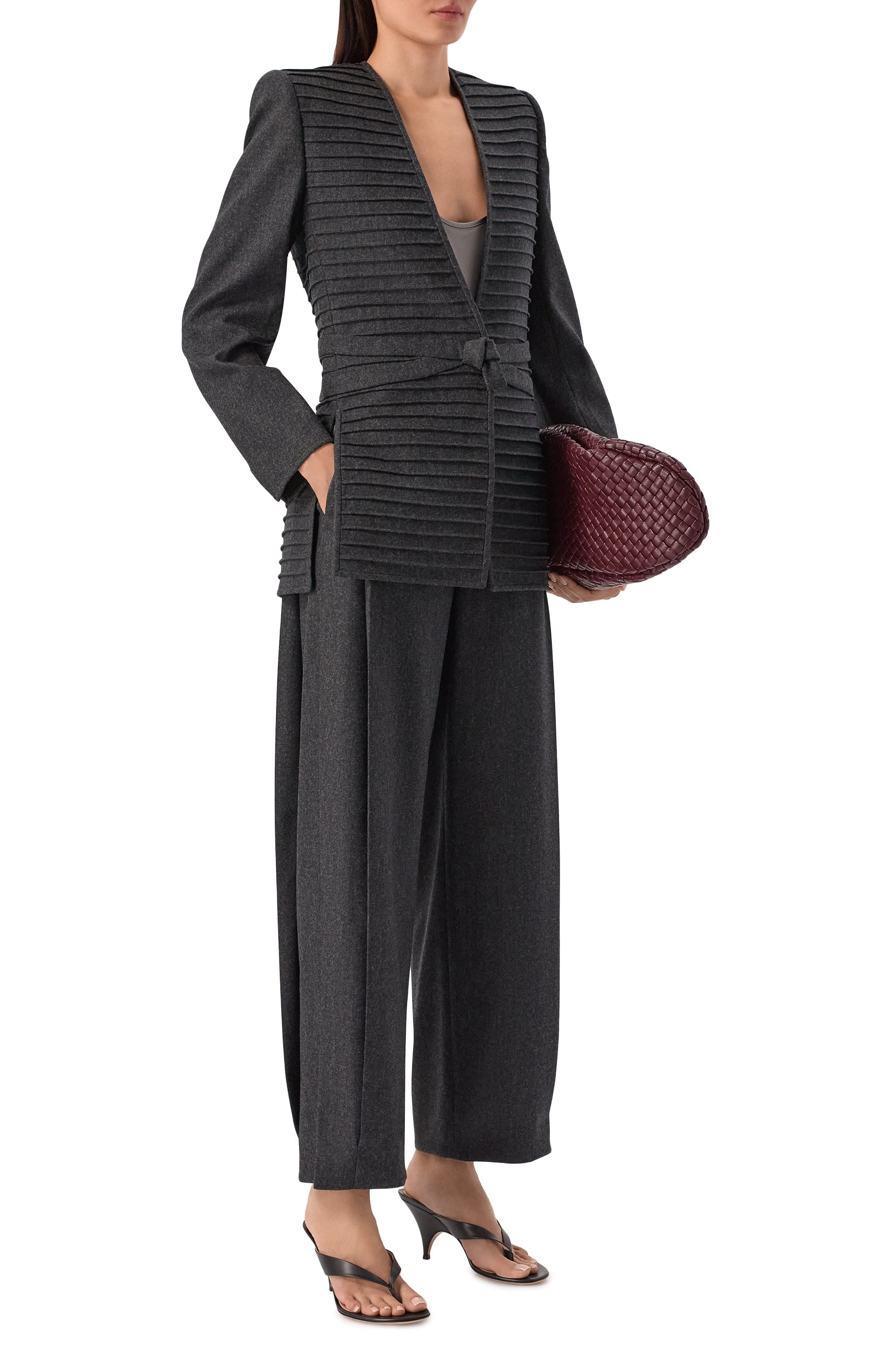 Жакет из шерсти и кашемира GIORGIO ARMANI, арт. GW003462/TE10537, фото 2