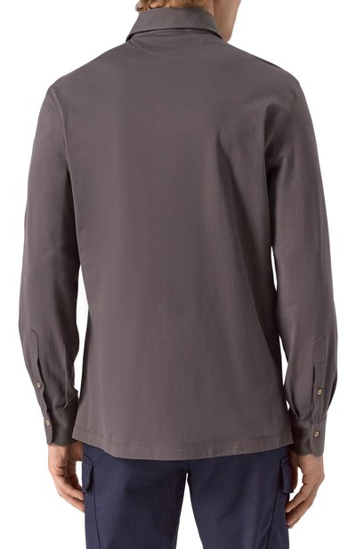 Хлопковое поло BRUNELLO CUCINELLI, арт. M0B133914, фото 4