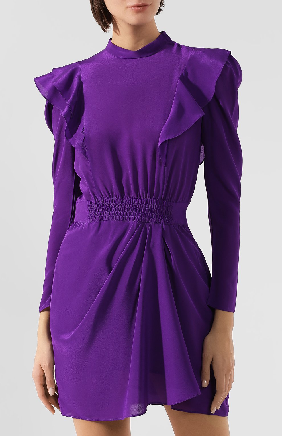 Шелковое платье ISABEL MARANT ETOILE, арт. R01463-19A033E/Y0ANA, фото 3