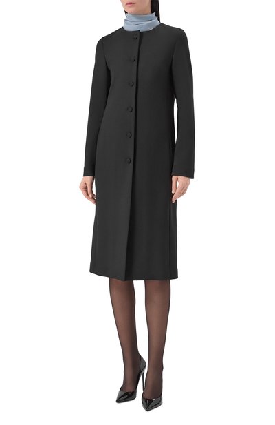 Шерстяное пальто MVST, арт. M26.2PW.J008/F100 JERSEY BISTRETCH, фото 3