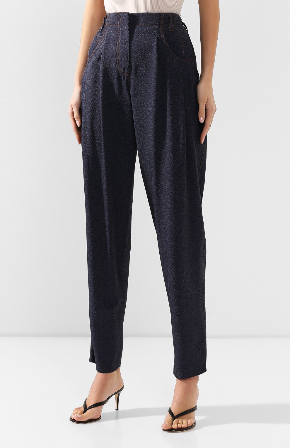 Джинсы GIORGIO ARMANI синего цвета по цене 113500 руб., арт. 0SHPP0AG/T00G8, фото 3 Джинсы GIORGIO ARMANI, арт. 0SHPP0AG/T00G8, фото 3