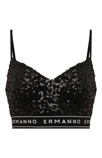 Женский бра-топ с отделкой пайетками ERMANNO FIRENZE, арт. D42EL049