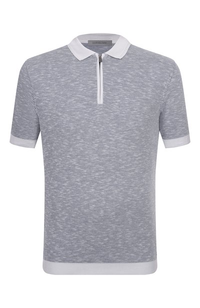 Мужское хлопковое поло CORNELIANI, арт. 27G512/2725033