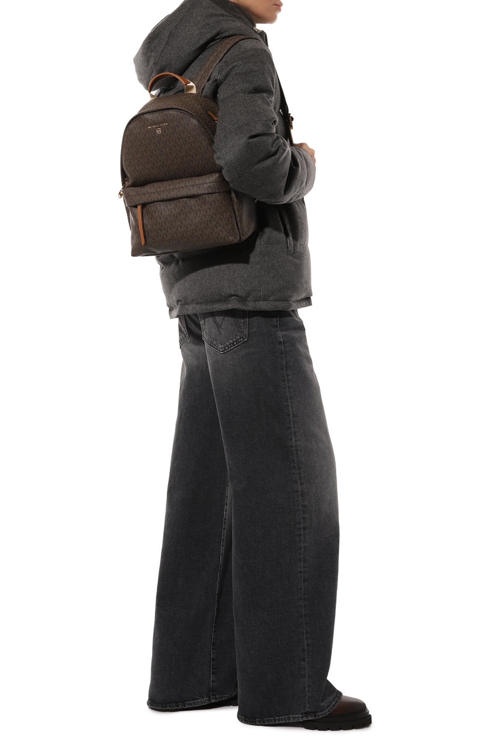 Рюкзак slater medium MICHAEL MICHAEL KORS коричневого цвета по цене 33500 руб., арт. 30T0G04B6B, фото 7 Рюкзак slater medium MICHAEL MICHAEL KORS, арт. 30T0G04B6B, фото 7