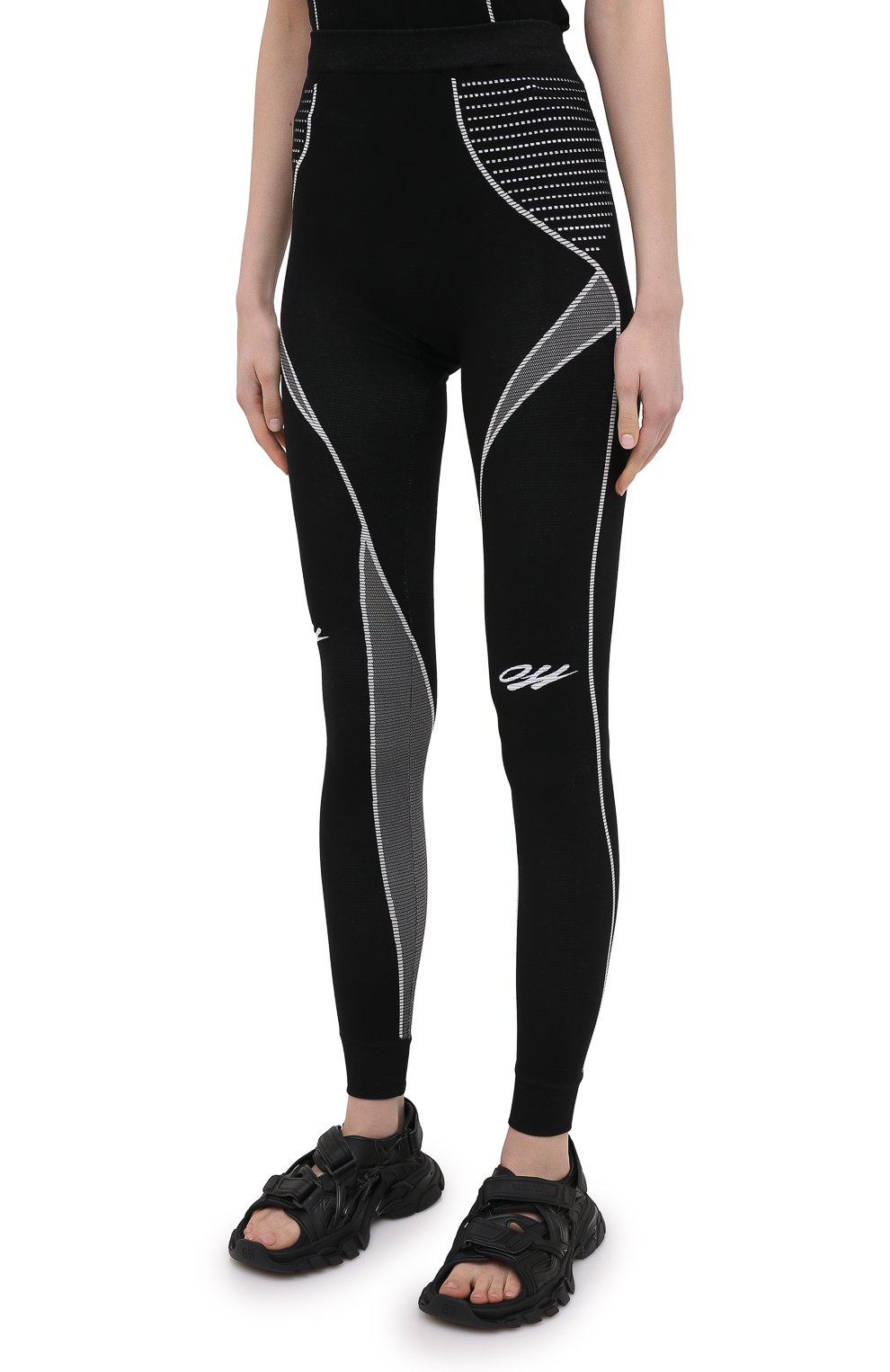 Легинсы OFF-WHITE, арт. 0WVG020R21KNI001, фото 3