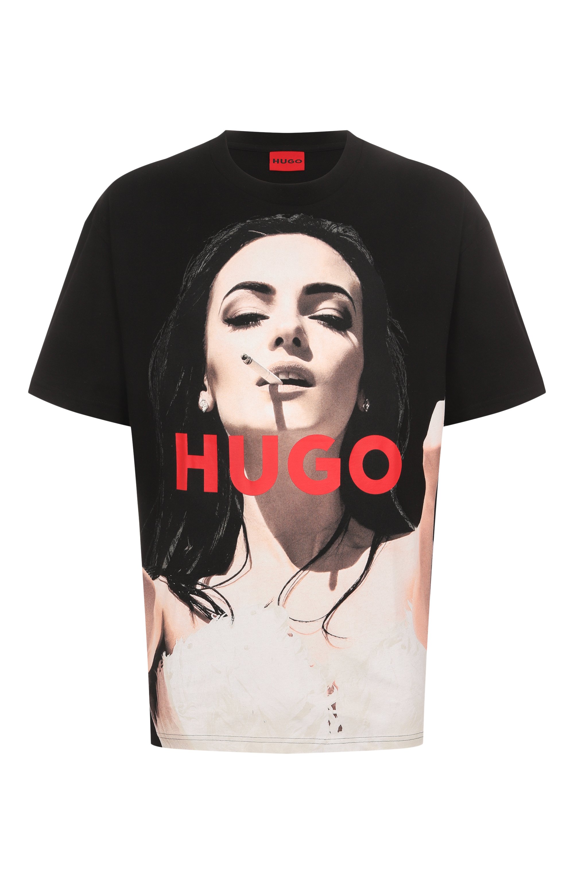 Хлопковая футболка HUGO, арт. 50535314, фото 1