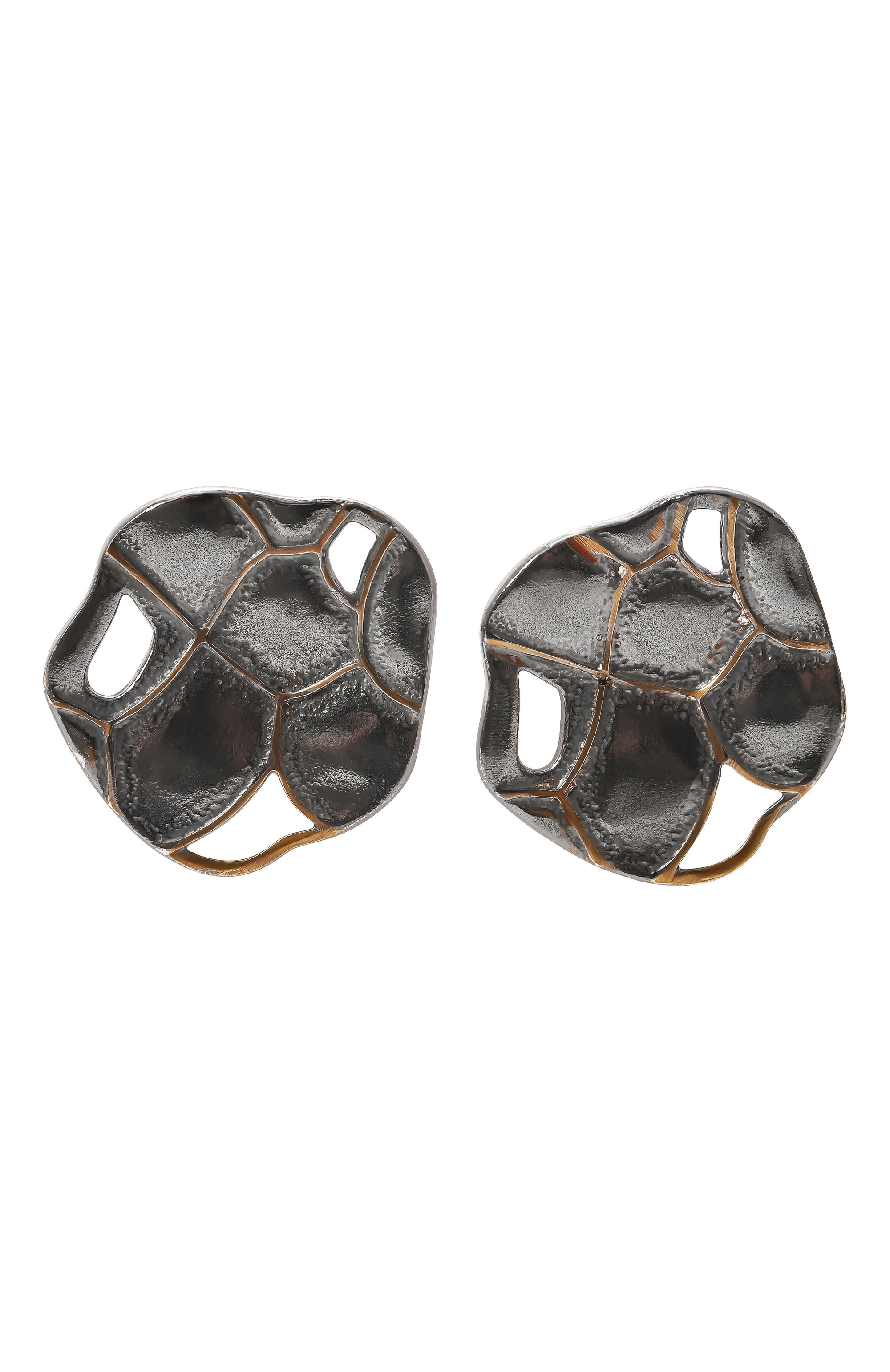 Серьги-пусеты кожа змеи MIDGARD PARIS, арт. 5827B, фото 1