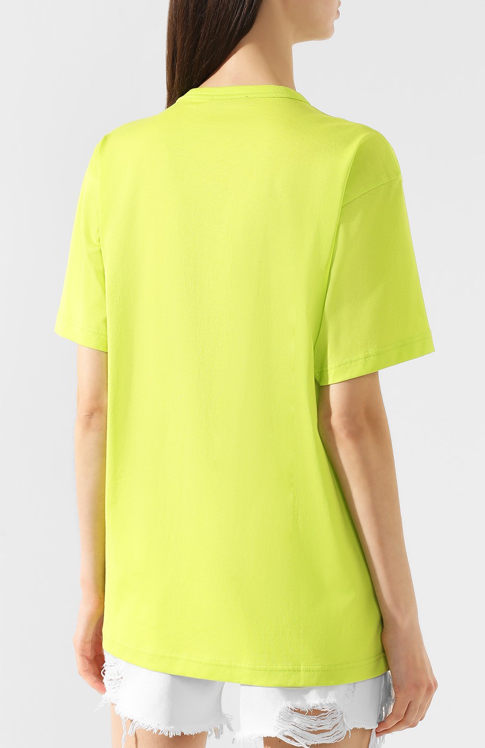 Хлопковая футболка ACNE STUDIOS, арт. 25E173/W, фото 4