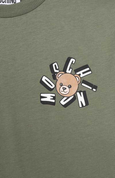 Хлопковая футболка MOSCHINO, арт. HUM050/LAA03_001, фото 3