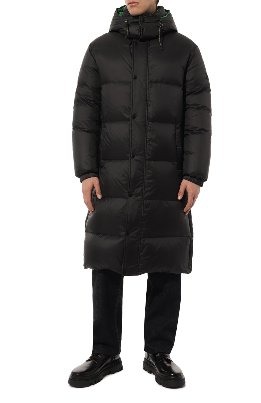Пуховик YVES SALOMON черного цвета по цене 118500 руб., арт. 23WHM90620DOXW, фото 3 Пуховик YVES SALOMON, арт. 23WHM90620DOXW, фото 3