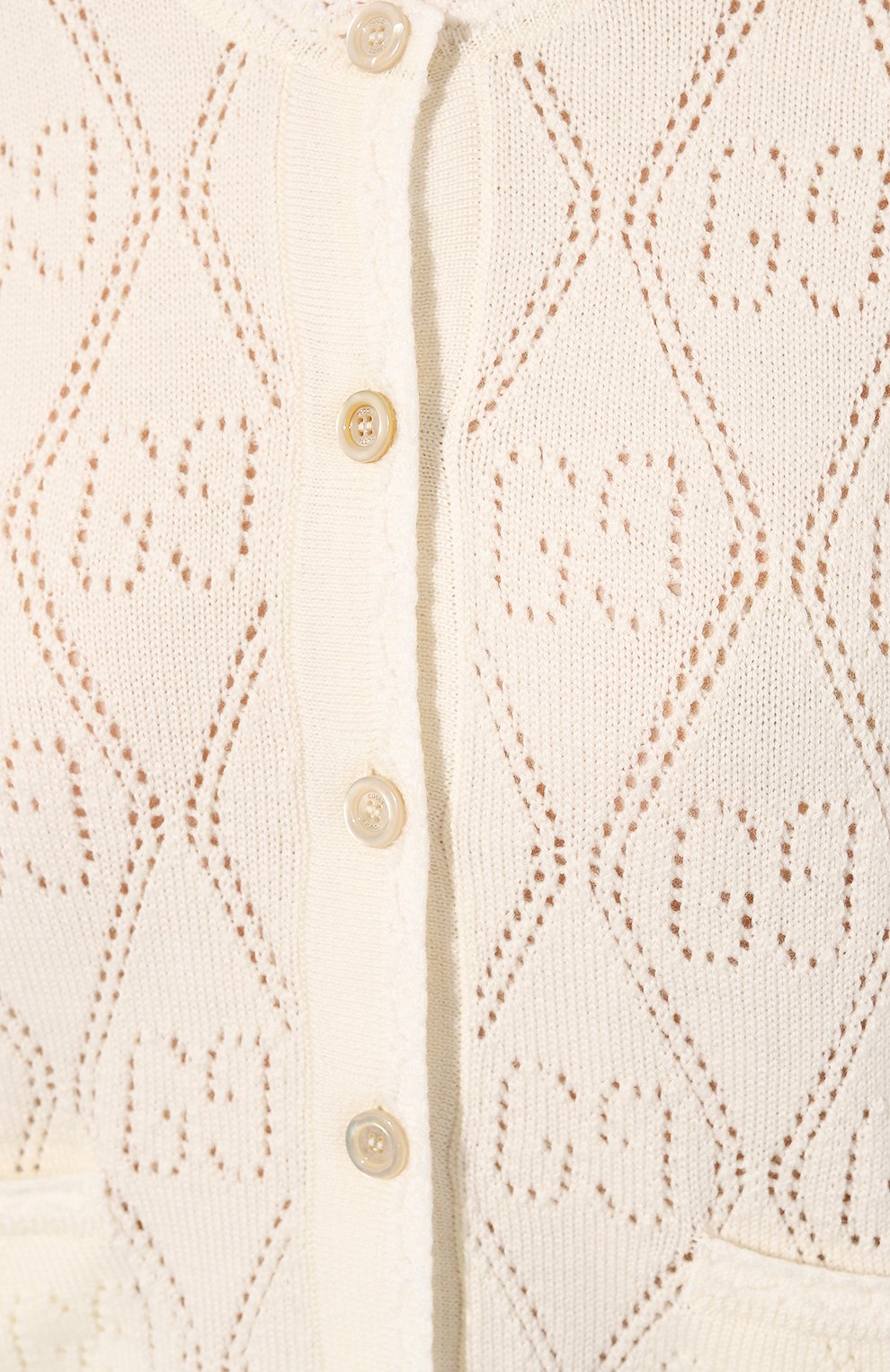 Шерстяной кардиган GUCCI, арт. 642117 XKBL7, фото 5