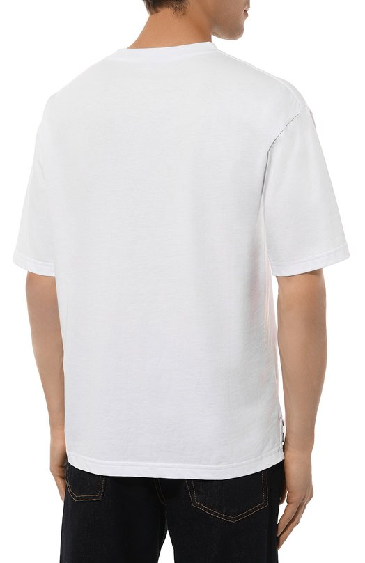 Хлопковая футболка Kiton UMK0362 Белый  UMK0362 Фото 4