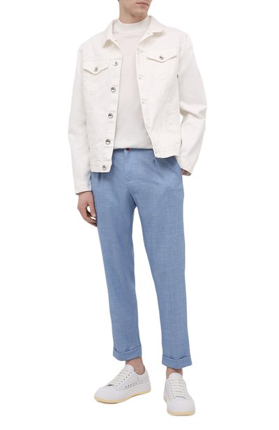 Шерстяные брюки KITON, арт. UFP1LACJ0775A, фото 2